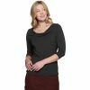 Toad & Co Women's Bel Canto 3/4 Drape Neck Top -Toad & Co Sales Shop 10345134x1037003 zm