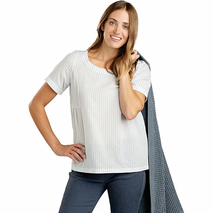 Toad & Co Women's Indigo Swong Top 3 Toad & Co Women's Indigo Swong Top