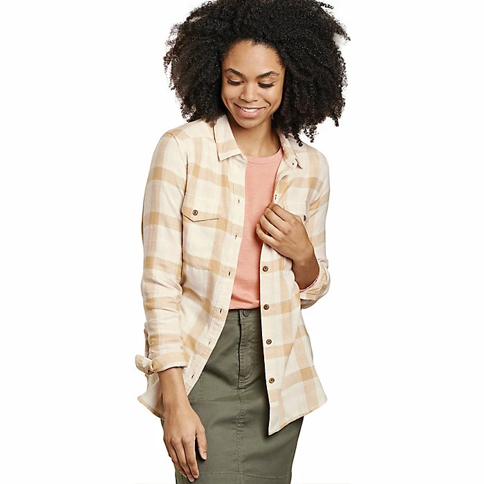 Toad & Co Women's Re-Form Flannel Shirt 8 Toad & Co Women's Re-Form Flannel Shirt - Image 6