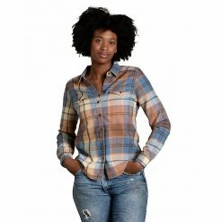 Toad & Co Women's Re-Form Flannel Shirt 13 Toad & Co Women's Re-Form Flannel Shirt -Toad & Co Sales Shop 10439593x1013303 zm
