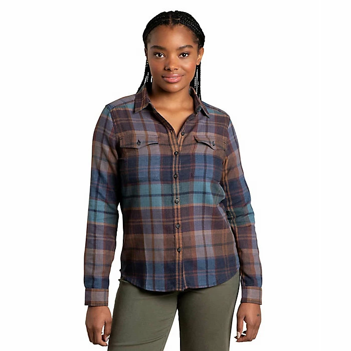 Toad & Co Women's Re-Form Flannel Shirt 9 Toad & Co Women's Re-Form Flannel Shirt - Image 7
