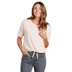 Toad & Co Women's Swifty Tie SS Tee