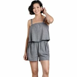 Toad & Co Women's Taj Hemp SL Romper