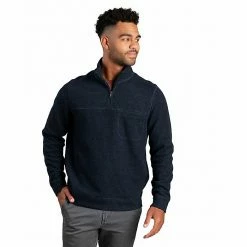 Toad & Co Men's Breithorn 1/4 Zip Sweater