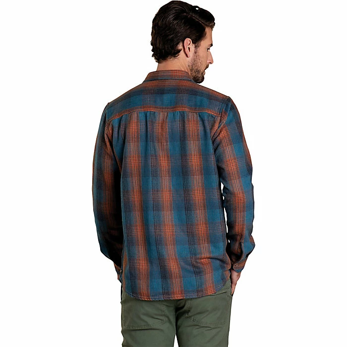Toad & Co Men's Over and Out Reversible LS Shirt 4 Toad & Co Men's Over and Out Reversible LS Shirt - Image 2