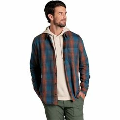 Toad & Co Men's Over and Out Reversible LS Shirt 7 Toad & Co Men's Over and Out Reversible LS Shirt -Toad & Co Sales Shop 10494530x1023356 vFront