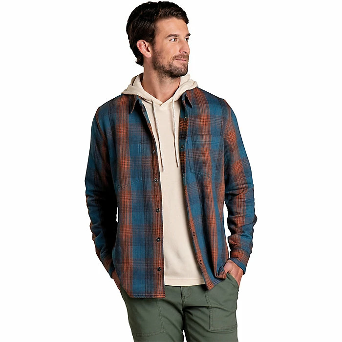 Toad & Co Men's Over and Out Reversible LS Shirt 5 Toad & Co Men's Over and Out Reversible LS Shirt - Image 3