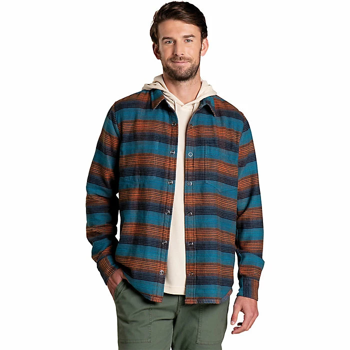 Toad & Co Men's Over and Out Reversible LS Shirt 3 Toad & Co Men's Over and Out Reversible LS Shirt