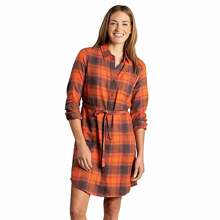 Toad & Co Women's Re-Form Flannel Shirt Dress 6 Toad & Co Women's Re-Form Flannel Shirt Dress - Image 4