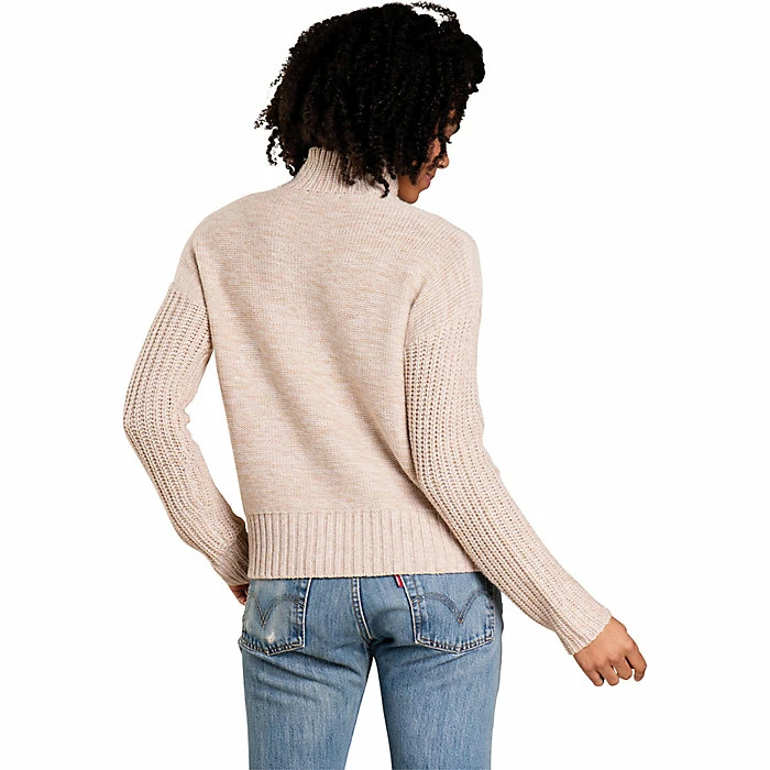 Toad & Co Women's Tupelo Cable Sweater 4 Toad & Co Women's Tupelo Cable Sweater - Image 2