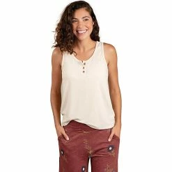 Toad & Co Women's Piru Henley Tank -Toad & Co Sales Shop 10523546x1012921 zm