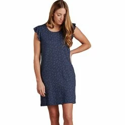 Toad & Co Women's Rufflita SS Dress -Toad & Co Sales Shop 10523557x1254025 zm