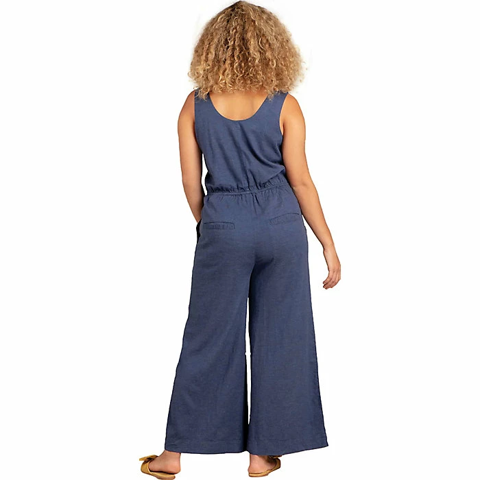 Toad & Co Women's Taj Hemp Sleeveless Jumpsuit 4 Toad & Co Women's Taj Hemp Sleeveless Jumpsuit - Image 2