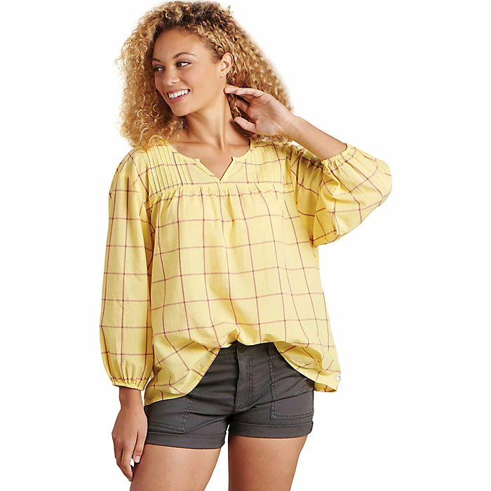 Toad & Co Women's Willet 3/4 Sleeve Shirt 5 Toad & Co Women's Willet 3/4 Sleeve Shirt - Image 3