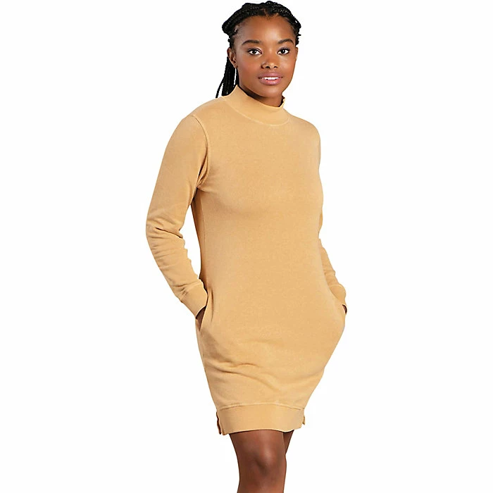 Toad & Co Women's Epiq Mock Neck Dress 8 Toad & Co Women's Epiq Mock Neck Dress - Image 6