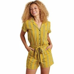 Toad & Co Women's Camp Cove SS Romper -Toad & Co Sales Shop 10557421x1254007 zm