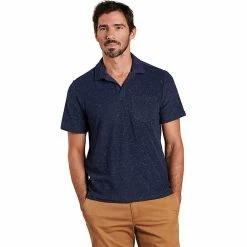 Toad & Co Men's Eventide Terry SS Polo -Toad & Co Sales Shop 10557437x1036991 zm