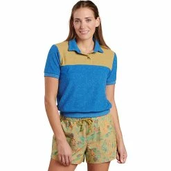 Toad & Co Women's Eventide Terry SS Polo 7 Toad & Co Women's Eventide Terry SS Polo -Toad & Co Sales Shop 10557438x1253999 zm