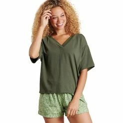Toad & Co Women's Piru Easy V SS Tee -Toad & Co Sales Shop 10557463x1031060 zm