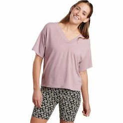 Toad & Co Women's Piru Easy V SS Tee -Toad & Co Sales Shop 10557463x1253988 zm