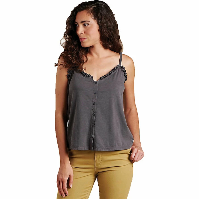 Toad & Co Women's Primo Button Front Tank 5 Toad & Co Women's Primo Button Front Tank - Image 3