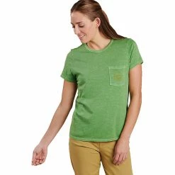 Toad & Co Women's Primo SS Crew Embroidered Top
