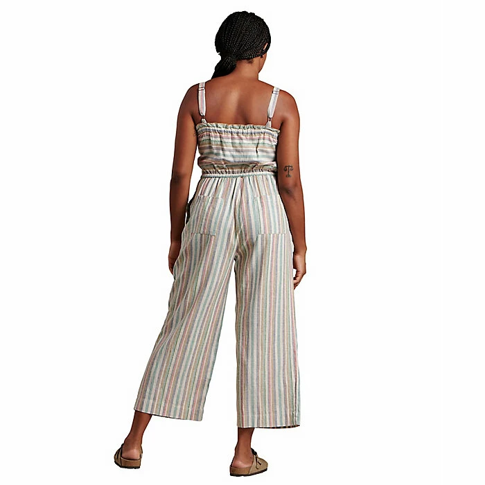 Toad & Co Women's Taj Hemp Strappy SL Jumpsuit 5 Toad & Co Women's Taj Hemp Strappy SL Jumpsuit - Image 3