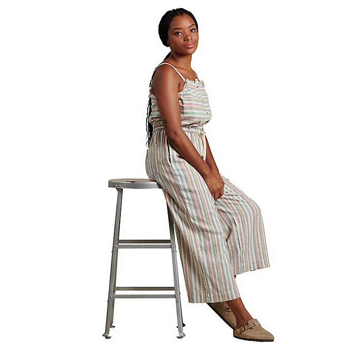 Toad & Co Women's Taj Hemp Strappy SL Jumpsuit 4 Toad & Co Women's Taj Hemp Strappy SL Jumpsuit - Image 2