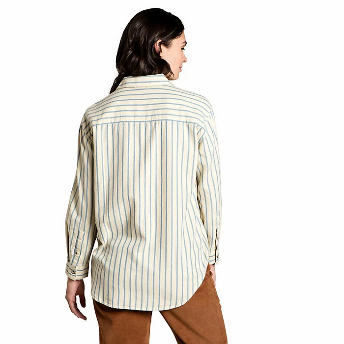Toad & Co Women's Eddy Boyfriend LS Shirt 4 Toad & Co Women's Eddy Boyfriend LS Shirt - Image 2