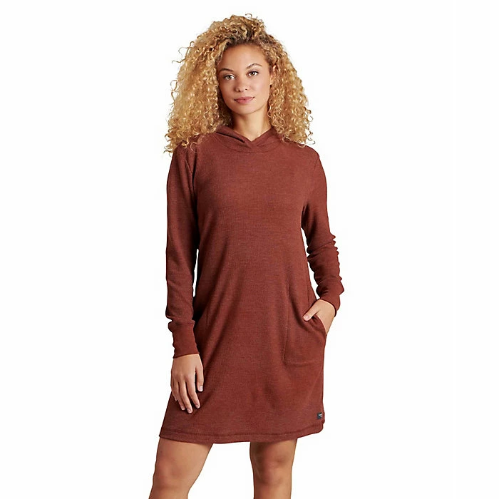Toad & Co Women's Foothill Hooded LS Dress 3 Toad & Co Women's Foothill Hooded LS Dress