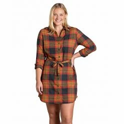 Toad & Co Women's Re-Form Flannel Shirtdress